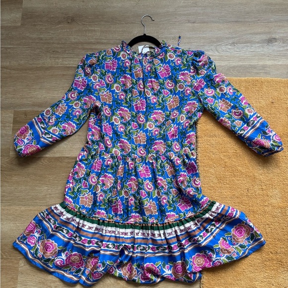 NWT Veronica Beard Sarong Floral Print Hawken Dress Size 4 - Picture 7 of 11